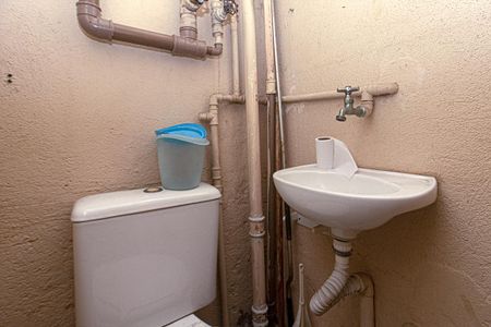 Casa à venda com 690m², 6 quartos e 8 vagasBanheiro do Espaço Gourmet 