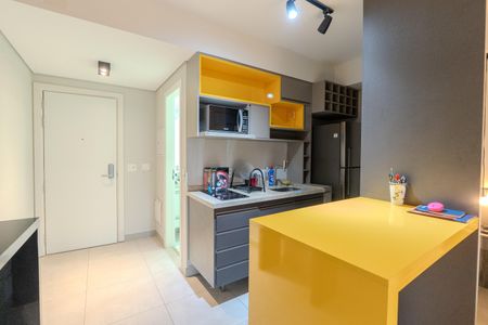 Studio à venda com 32m², 1 quarto e sem vagaCozinha