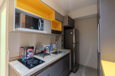 Studio à venda com 32m², 1 quarto e sem vagaCozinha