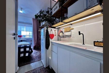 Studio à venda com 17m², 1 quarto e sem vagaCozinha