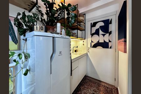 Studio à venda com 17m², 1 quarto e sem vagaCozinha