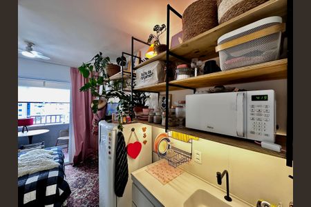 Studio à venda com 17m², 1 quarto e sem vagaCozinha