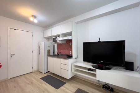 Studio para alugar com 34m², 1 quarto e 1 vaga Studio para alugar com 34m², 1 quarto e 1 vagaSala e cozinha