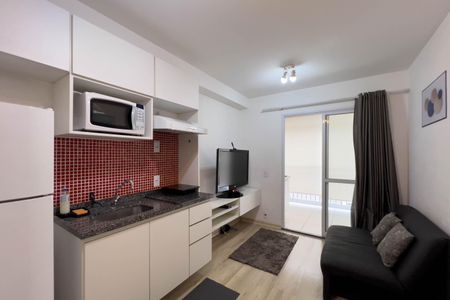 Studio para alugar com 34m², 1 quarto e 1 vaga Studio para alugar com 34m², 1 quarto e 1 vagaSala e cozinha