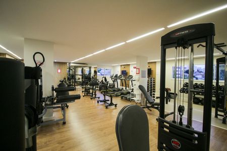 Studio para alugar com 34m², 1 quarto e 1 vaga Studio para alugar com 34m², 1 quarto e 1 vagaAcademia