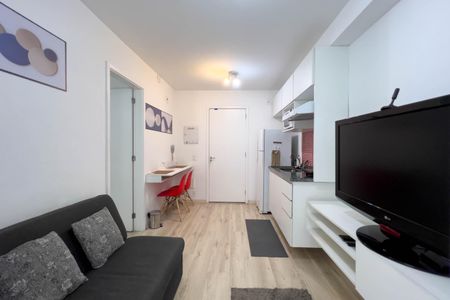 Studio para alugar com 34m², 1 quarto e 1 vaga Studio para alugar com 34m², 1 quarto e 1 vagaSala e cozinha