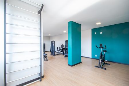 Apartamento para alugar com 55m², 2 quartos e 1 vaga Apartamento para alugar com 55m², 2 quartos e 1 vagaÁrea comum - Academia