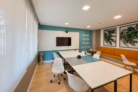 Studio para alugar com 27m², 1 quarto e sem vagaCoworking