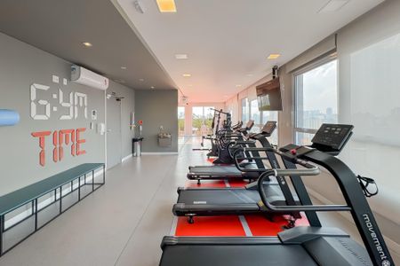 Studio para alugar com 27m², 1 quarto e sem vagaAcademia