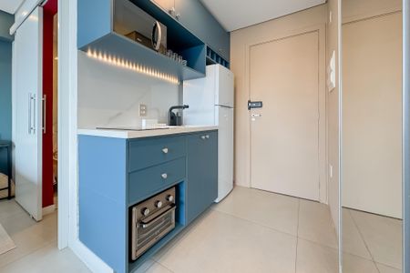 Studio para alugar com 27m², 1 quarto e sem vagaCozinha 