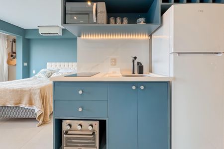 Studio para alugar com 27m², 1 quarto e sem vagaCozinha