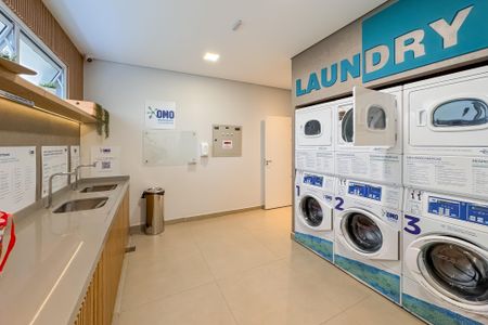 Studio para alugar com 27m², 1 quarto e sem vagaLavanderia