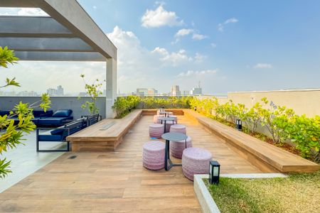 Studio para alugar com 27m², 1 quarto e sem vagaCobertura