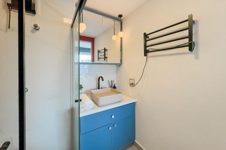 Studio para alugar com 27m², 1 quarto e sem vagaBanheiro