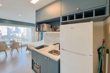 Studio para alugar com 27m², 1 quarto e sem vagaCozinha