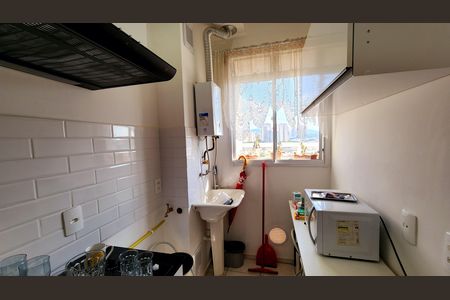 Apartamento para alugar com 45m², 2 quartos e 1 vaga Apartamento para alugar com 45m², 2 quartos e 1 vagaCozinha e Área de Serviço