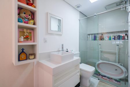 Apartamento à venda com 72m², 2 quartos e 2 vagasBanheiro da Suíte 2