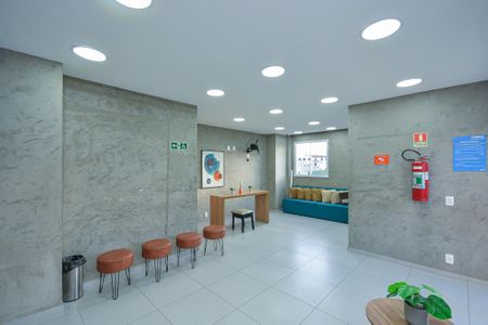 Apartamento à venda com 39m², 2 quartos e 1 vaga Apartamento à venda com 39m², 2 quartos e 1 vagaÁrea comum - Salão de festas