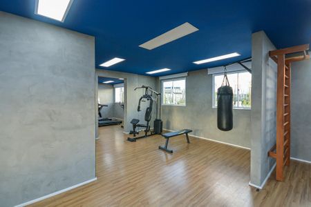 Apartamento à venda com 39m², 2 quartos e 1 vaga Apartamento à venda com 39m², 2 quartos e 1 vagaÁrea comum - Academia