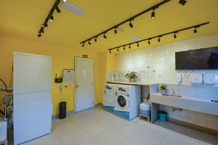 Apartamento à venda com 39m², 2 quartos e 1 vaga Apartamento à venda com 39m², 2 quartos e 1 vagaÁrea comum - Lavanderia