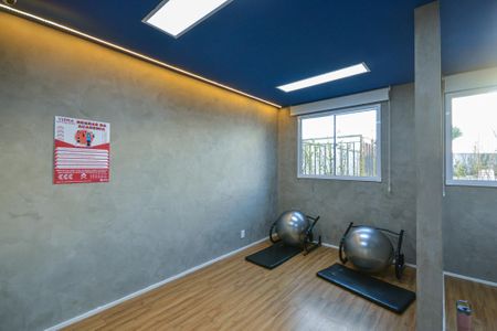 Apartamento à venda com 39m², 2 quartos e 1 vaga Apartamento à venda com 39m², 2 quartos e 1 vagaÁrea comum - Academia