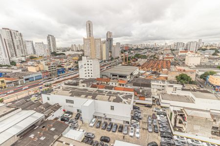 Varanda - Vista de apartamento para alugar com 1 quarto, 33m² em Mooca, São Paulo