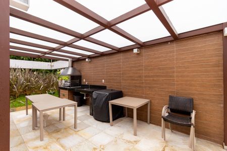 Apartamento à venda com 55m², 1 quarto e 2 vagasChurrasqueira