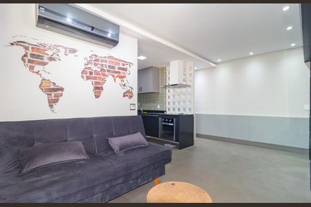 Apartamento à venda com 55m², 1 quarto e 2 vagasSala