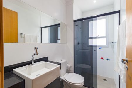 Apartamento à venda com 55m², 1 quarto e 2 vagasBanheiro