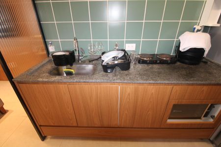 Studio à venda com 41m², 1 quarto e sem vagaCozinha e Área de Serviço