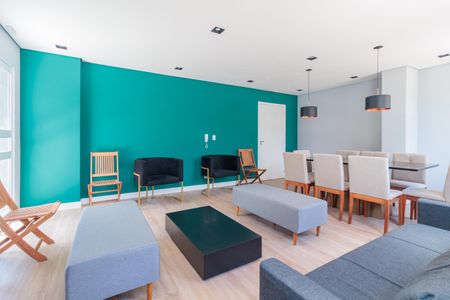 Apartamento à venda com 60m², 1 quarto e sem vagaÁrea comum - Salão de festas