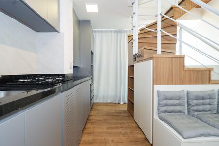 Apartamento à venda com 60m², 1 quarto e sem vagaCozinha
