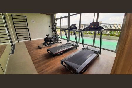 Apartamento à venda com 38m², 1 quarto e 1 vaga Apartamento à venda com 38m², 1 quarto e 1 vagaÁrea comum - Academia