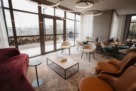Apartamento à venda com 38m², 1 quarto e 1 vaga Apartamento à venda com 38m², 1 quarto e 1 vagaÁrea comum - Salão de festas