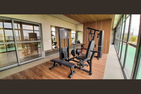 Apartamento à venda com 38m², 1 quarto e 1 vaga Apartamento à venda com 38m², 1 quarto e 1 vagaÁrea comum - Academia