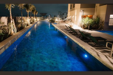 Apartamento à venda com 38m², 1 quarto e 1 vaga Apartamento à venda com 38m², 1 quarto e 1 vagaÁrea comum - Piscina