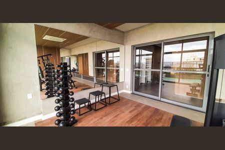 Apartamento à venda com 38m², 1 quarto e 1 vaga Apartamento à venda com 38m², 1 quarto e 1 vagaÁrea comum - Academia