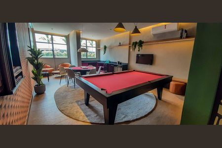 Apartamento à venda com 38m², 1 quarto e 1 vaga Apartamento à venda com 38m², 1 quarto e 1 vagaÁrea comum - Salão de Jogos