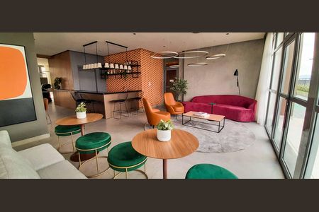 Apartamento à venda com 38m², 1 quarto e 1 vaga Apartamento à venda com 38m², 1 quarto e 1 vagaÁrea comum - Salão de festas