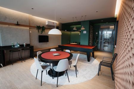 Apartamento à venda com 38m², 1 quarto e 1 vaga Apartamento à venda com 38m², 1 quarto e 1 vagaÁrea comum - Salão de Jogos