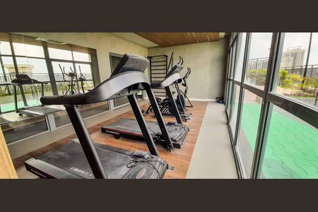 Apartamento à venda com 38m², 1 quarto e 1 vaga Apartamento à venda com 38m², 1 quarto e 1 vagaÁrea comum - Academia