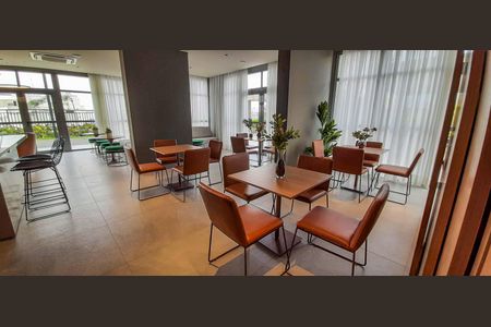 Apartamento à venda com 38m², 1 quarto e 1 vaga Apartamento à venda com 38m², 1 quarto e 1 vagaÁrea comum - Salão de festas