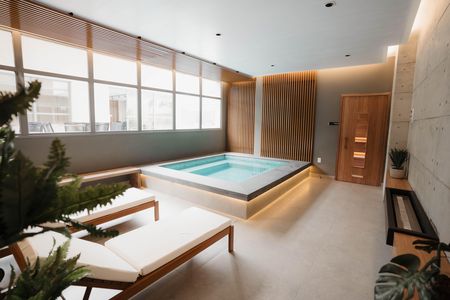 Apartamento à venda com 38m², 1 quarto e 1 vaga Apartamento à venda com 38m², 1 quarto e 1 vagaSauna