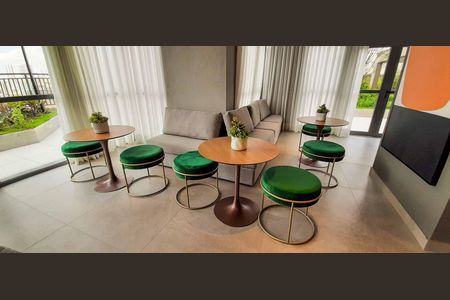Apartamento à venda com 38m², 1 quarto e 1 vaga Apartamento à venda com 38m², 1 quarto e 1 vagaÁrea comum - Salão de festas
