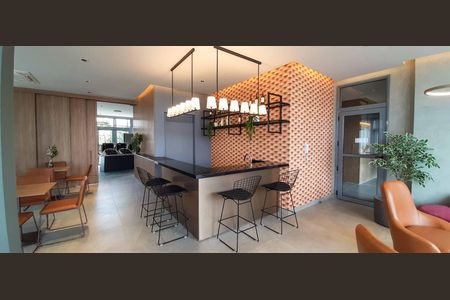 Apartamento à venda com 38m², 1 quarto e 1 vaga Apartamento à venda com 38m², 1 quarto e 1 vagaÁrea comum - Salão de festas