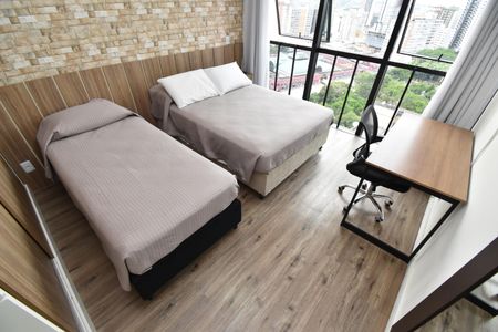 Apartamento para alugar com 67m², 1 quarto e sem vagaQuarto