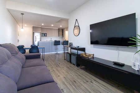 Apartamento para alugar com 67m², 1 quarto e 1 vaga Apartamento para alugar com 67m², 1 quarto e 1 vagaSala