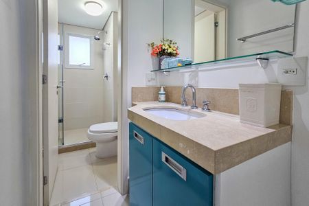 Apartamento para alugar com 84m², 2 quartos e 2 vagasBanheiro da Suíte