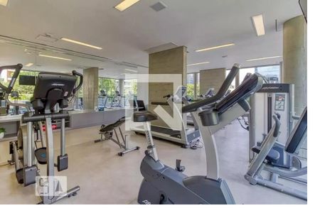 Studio para alugar com 29m², 1 quarto e 1 vaga Studio para alugar com 29m², 1 quarto e 1 vagaÁrea comum - Academia