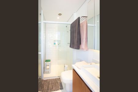 Studio para alugar com 29m², 1 quarto e 1 vaga Studio para alugar com 29m², 1 quarto e 1 vagaBanheiro